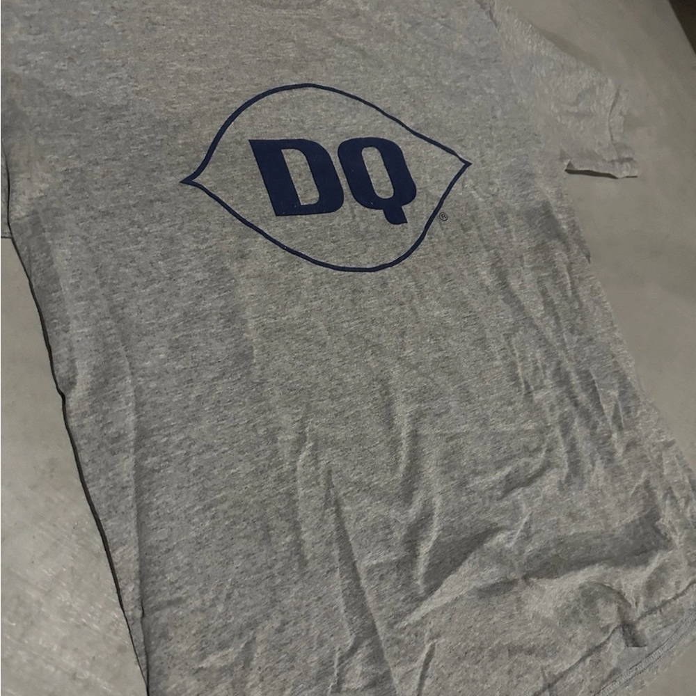 Vintage DQ Gray Logo Men's Shirt
